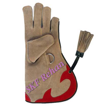 Falconry Leather Gloves.